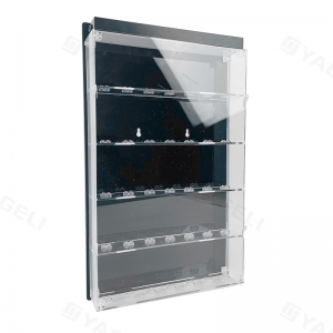 Estantería iluminada con LED para la colección de juguetes