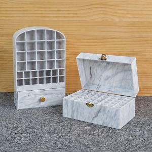 Caja de almacenamiento de aceites esenciales de acrílico al por mayor 