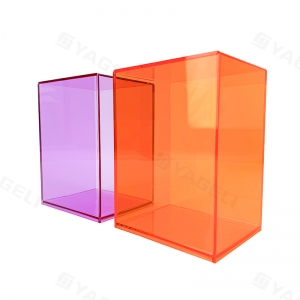 Vitrina deslizante de acrílico colorida para Funko Pop 