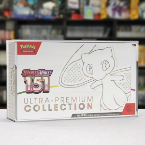 Estuche de acrílico transparente premium de Pokémon 151 