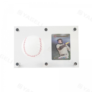 Exhibición de tarjetas coleccionables y de béisbol