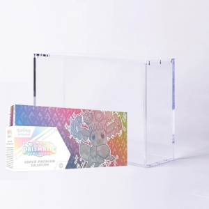 Soporte acrílico para Pokémon Prismatic Evolutions SPC