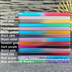 Portatarjetas magnético de aluminio graduado 