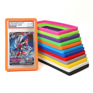 Protector de parachoques de silicona TPU para placas PSA/BGS/CGC 