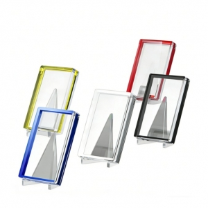 Carpeta de tarjetas coleccionables de PP con 4 bolsillos 