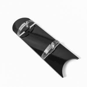 Expositor de tarjetas PSA de acrílico elegante (doble ranura) 