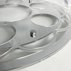 Bandeja para servir judaica acrílica premium resistente a los rayos UV 