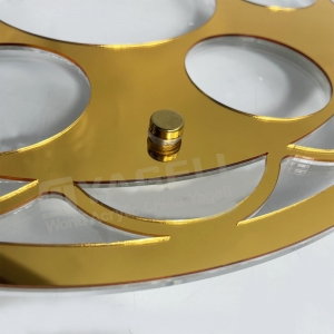 Bandeja para servir judaica acrílica premium resistente a los rayos UV 