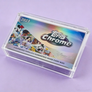 Estuche acrílico para Disney Chrome Hobby Box 