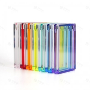 Protector de tarjeta de calificación de acrílico 