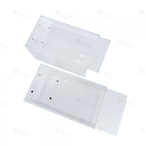 Recinto acrílico apilable para mascotas resistente a los rayos UV 