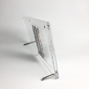 Expositor de pared de acrílico premium para tarjetas con calificación PSA | YAGELI 
