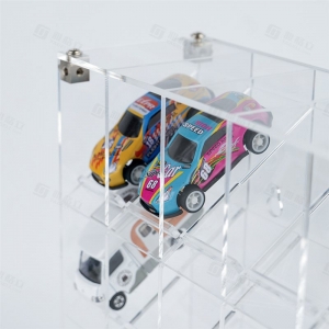 Vitrina de acrílico para exhibición de coches de metal fundido a presión 