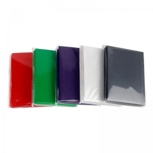 Fundas para cartas mate de colores