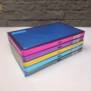 Estuche magnético de aluminio con cierre lateral para cartas clasificadas PSA 