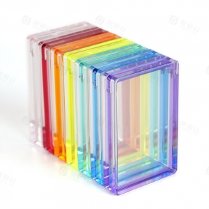 YAGELI Protector de cartas graduadas de colores de acrílico | Fabricante de accesorios premium para PSA 