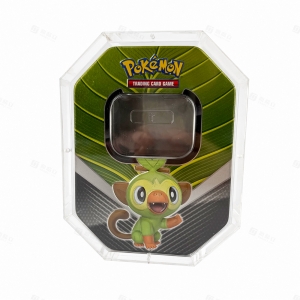 Expositor de cajas TIN de acrílico para Pokémon | Fabricante de estuches de exhibición de latas coleccionables TCG 