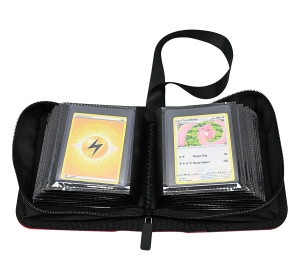 Archivador personalizado de cuero sintético de PU para TCG 