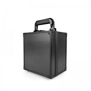 Funda de aluminio negro para tarjetas coleccionables para almacenamiento de tarjetas coleccionables con fundas rígidas 