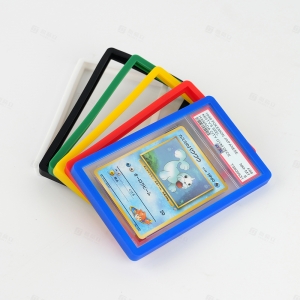 Borde protector blando de color para tarjetas graduadas