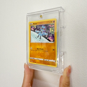 Estante de exhibición de pared acrílico para soporte magnético de cartas coleccionables 