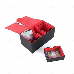 Caja para mazos de doble cara con soporte para dados para accesorios TCG | YAGELI 