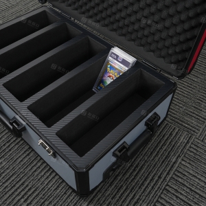 Maleta de almacenamiento con carrito para tarjetas TCG de aluminio | Fábrica de accesorios TCG YAGELI 