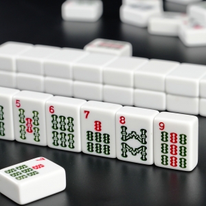Juego de fichas de mahjong americano