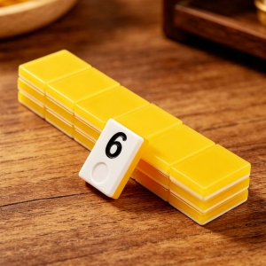 Juego de fichas numéricas de acrílico personalizadas 