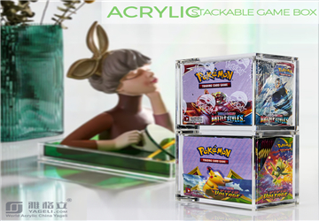 Gran oferta de YAGELI - Caja de refuerzo acrílica de Pokémon apilada