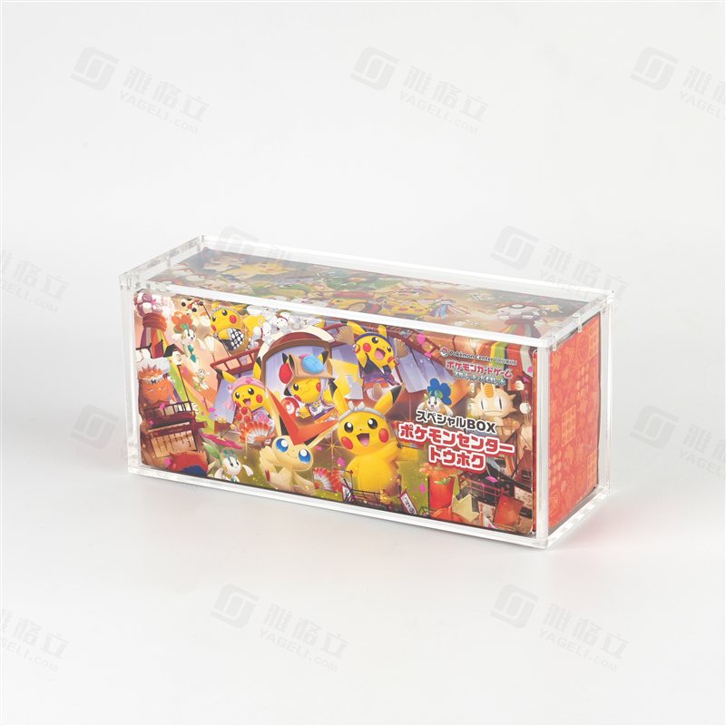 YAGELI lanza una caja acrílica premium de Pokémon Tohoku para el mercado mundial de accesorios de Pokémon TCG.